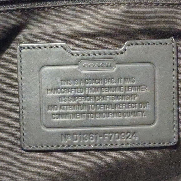 Coach Laptop Messenger Bag - Picture 6 of 8